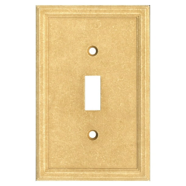 Somerset Collection Contemporary 1-Gang Oil-Rubbed Bronze Single Duplex Wall Plate Somerset Collection Contemporary 1-Gang Oil-Rubbed Bronze Single Duplex Wall Plate